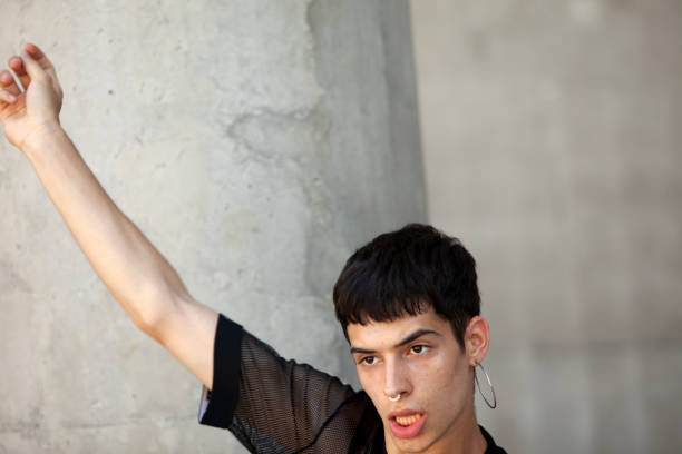 istock Young man posing outdoors 2150723266