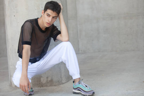 istock Young man posing outdoors 2150723375