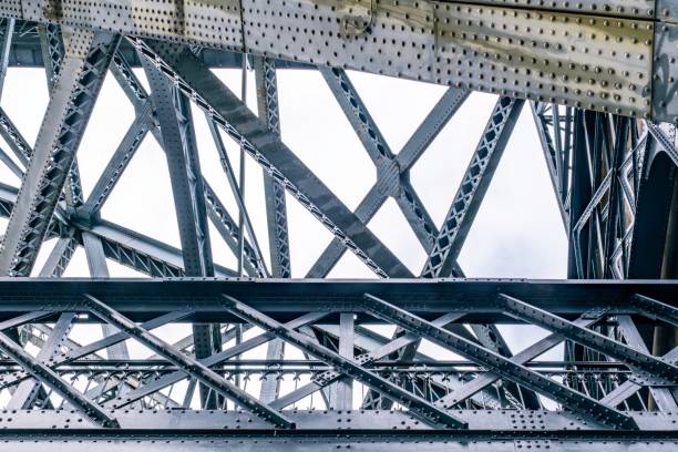 istock Architectural Detail: the Ironwork of Porto's Dom Luis I Bridge 2150729014