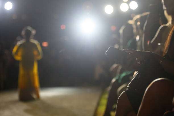 Audience at fashion show