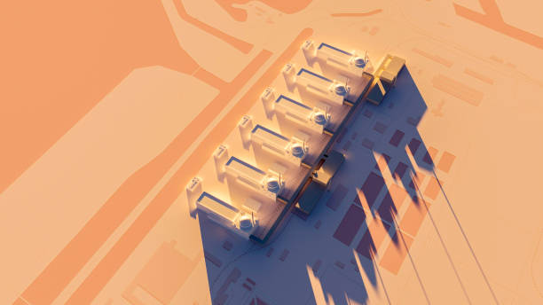 istock 3D model of nuclear power plant 2150735028