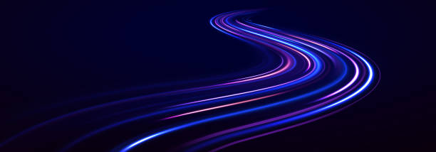 istock Laser beams luminous abstract sparkling isolated on a transparent background. 2150738195
