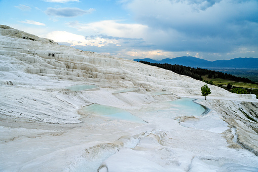 Pamukkale is recognized as a World Heritage Site together with Hierapolis. Hierapolis-Pamukkale was made a World Heritage Site in 1988. It is a tourist attraction because of this status and its natural beauty.