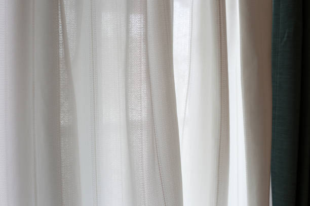 istock Curtains door or window, Room decoration interior 2150748541