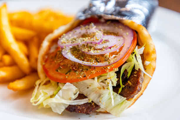A variety of food items are displayed in an appetizing way.