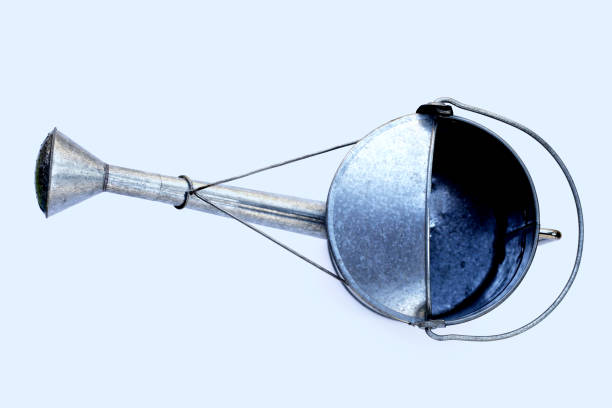 istock Zinc watering can for showering plants 2150753589