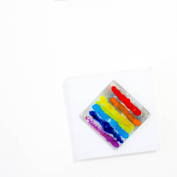 istock white mosaic background and LGBT party colors 2150753666