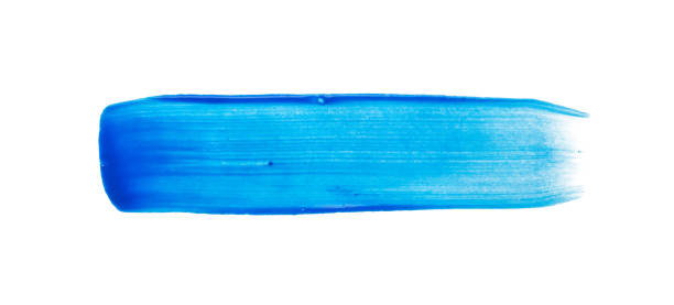 istock blue brush stroke isolated on white background 2150754778