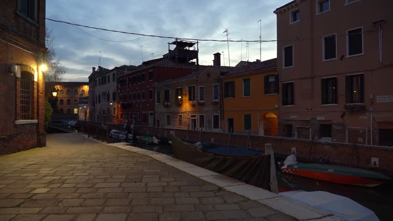 Venice is Filled with Many Ancient Brick Houses