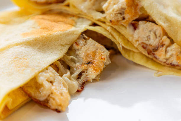 A variety of food items are displayed in an appetizing way.