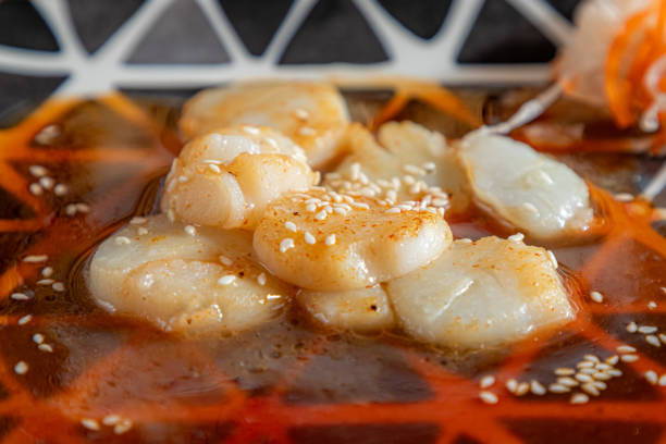 A variety of food items are displayed in an appetizing way.