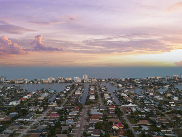 istock Sunset over Naples Park in Naples, Florida 2150758573