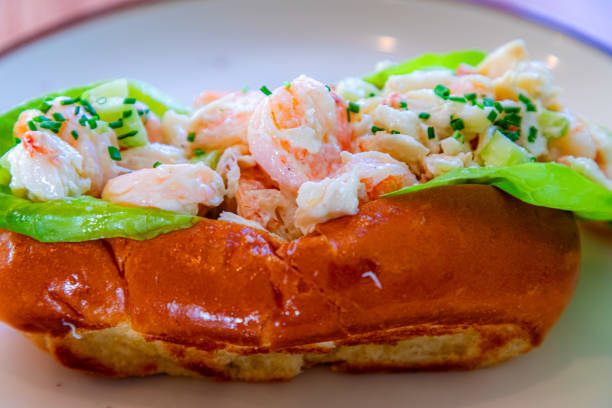 A variety of food items are displayed in an appetizing way.