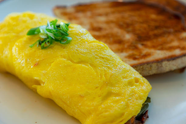 A variety of food items are displayed in an appetizing way.