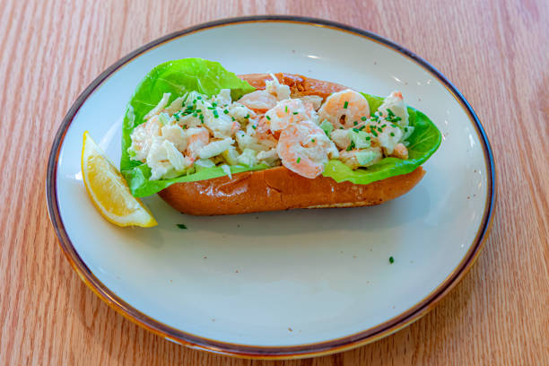 A variety of food items are displayed in an appetizing way.