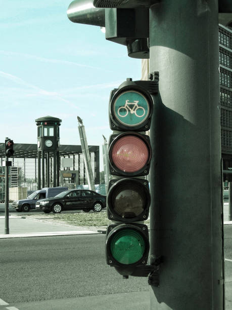 istock Traffic lights in Potsdamer Platz, Berlin 2150768999