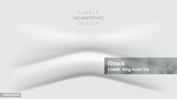 Neomorphic Color Chart Neomorphism And Neumorphism Design Style Liquid Plastic Interface ...