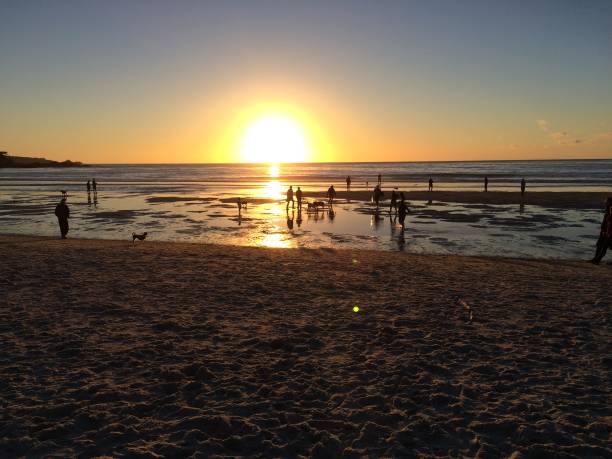 istock First sunset of the year 2150772650