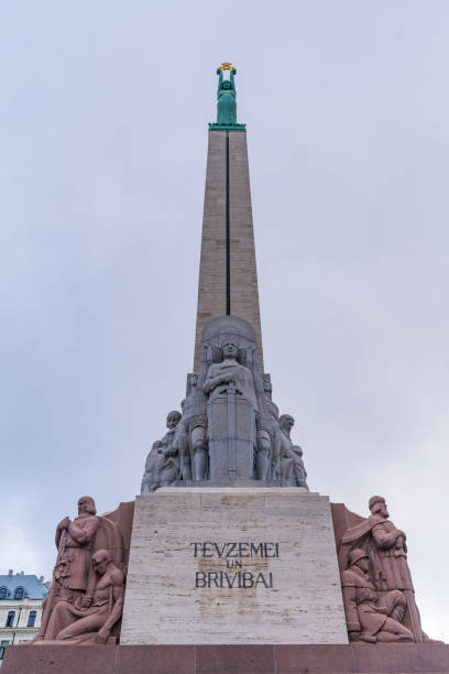 istock The Freedom Monument in Riga, Latvia 2150775766