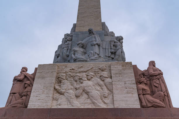 The Freedom Monument in Riga, Latvia
