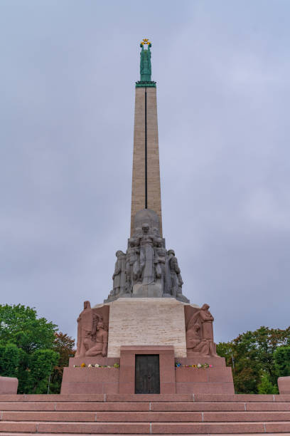 istock The Freedom Monument in Riga, Latvia 2150775816