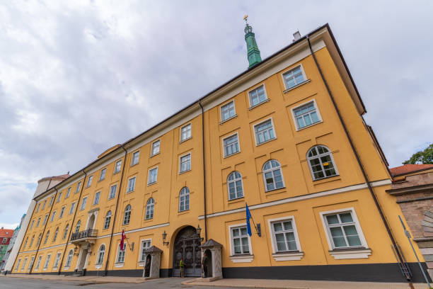 istock Presidential palace in Riga, Latvia 2150775903