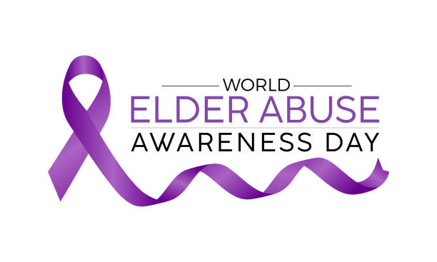 istock World Elder Abuse Awareness Day health awareness vector illustration. Disease prevention vector template for banner, card, background. 2150777730