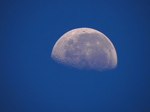Shot these images moon images in the morning with the blue sky