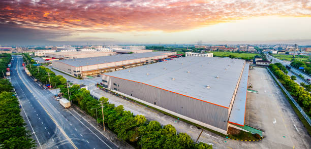 Modern enterprise factory warehouse landscape