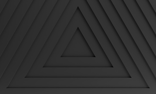 Abstract 3D Triangle Background