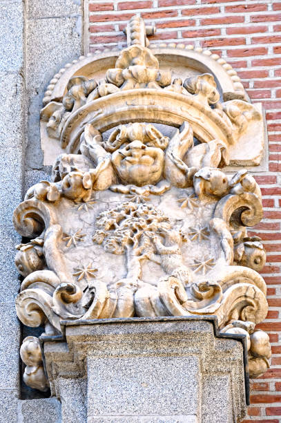 istock Madrid Symbol Crown In Stone 2150800820