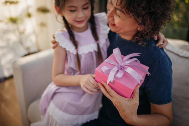 istock Grandma's birthday gift 2150802158