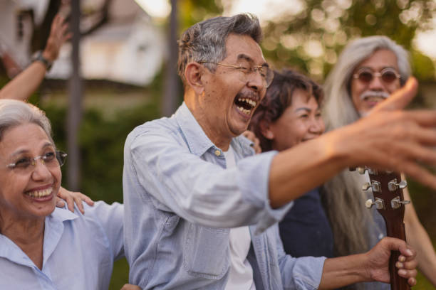 istock Happy senior friends 2150802569