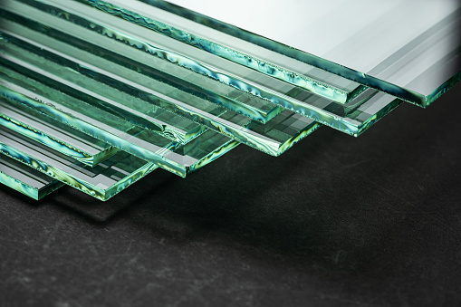 Glass sheets, super clear float glass panels.