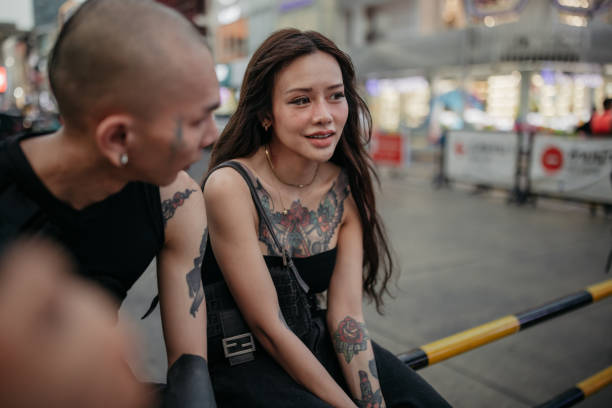 istock Urban friends talking and smiling 2150803267