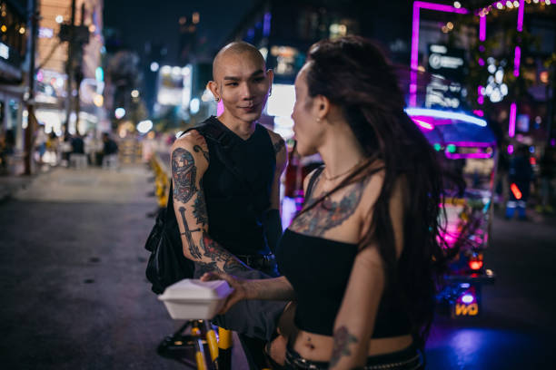 istock Urban friends talking and smiling 2150803277