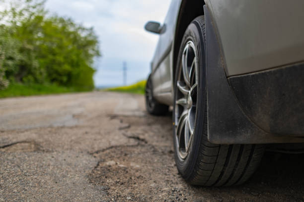 istock Car on asphalt road in summer 2150804263