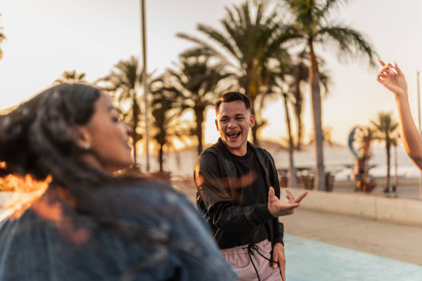 istock Friends dancing outdoors 2150804312