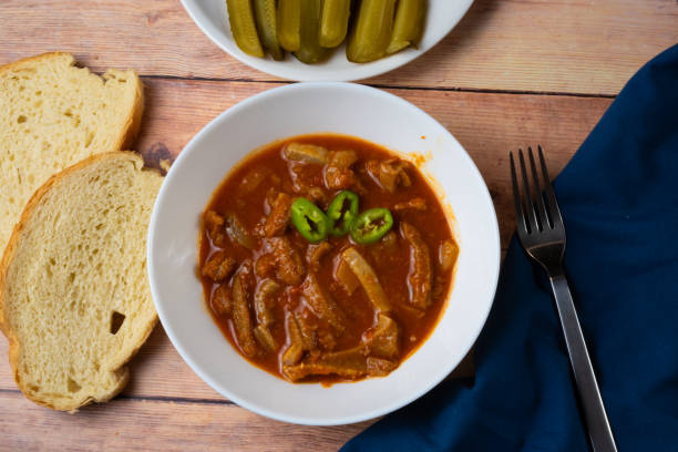 istock Hungarian traditional food - Tripe stew 2150805888