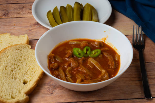 istock Hungarian traditional food - Tripe stew 2150805900