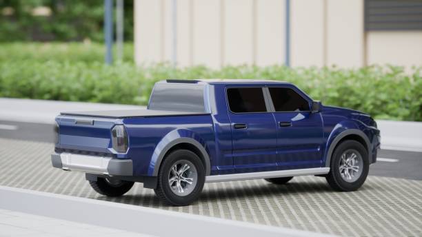 istock Unbranded pick-up truck 2150806047