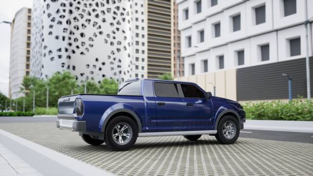 istock Unbranded pick-up truck 2150806053
