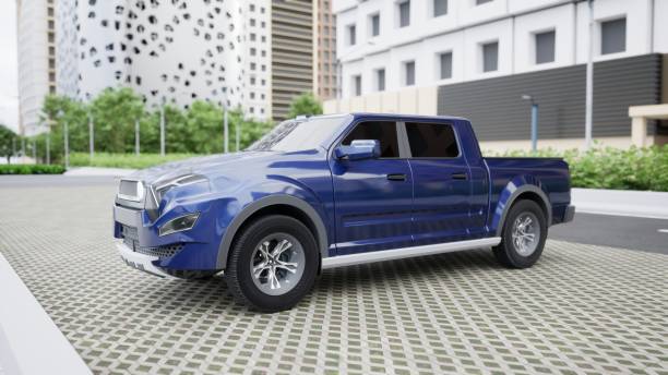 istock Unbranded pick-up truck 2150806055