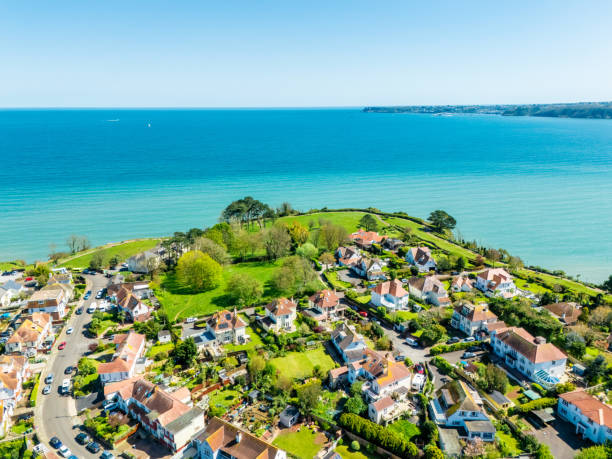 istock Aerial view of Paignton in Devon 2150806405