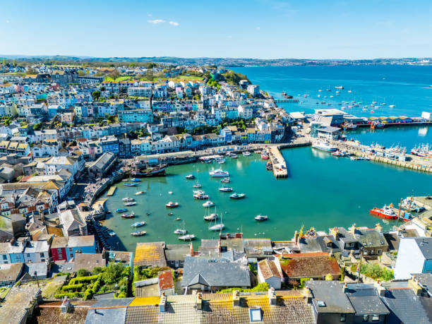 istock Drone view of Brixham Harbour and Town 2150806433