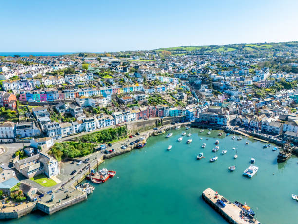 istock Drone view of Brixham Harbour and Town 2150806442