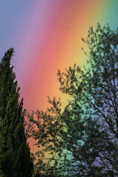 Rainbow over Rockville Utah and Zion National Park