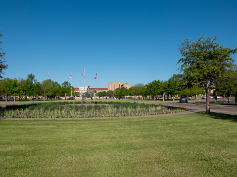 Classic building at Rice University, Houston, Texas