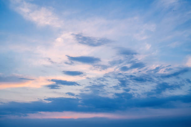 Clouds in the sky in sunset Clouds in the sky dusk stock pictures, royalty-free photos & images