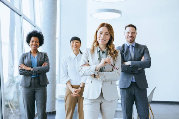 istock Diverse team of professionals posing 2150826085